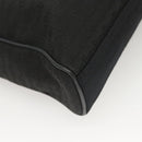 Christian Dior Shoulder Bag Canvas Black Silver Auth bs27194-15