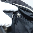 Christian Dior Shoulder Bag Canvas Black Silver Auth bs27194-20