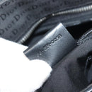 Christian Dior Shoulder Bag Canvas Black Silver Auth bs27194-12