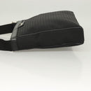 Christian Dior Shoulder Bag Canvas Black Silver Auth bs27194-4