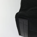 Christian Dior Hand Bag Canvas Black Silver Auth bs27195-12