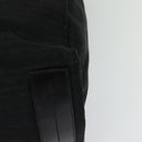Christian Dior Hand Bag Canvas Black Silver Auth bs27195-13