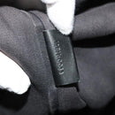 Christian Dior Hand Bag Canvas Black Silver Auth bs27195-19