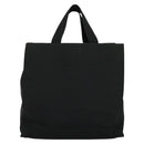 Christian Dior Hand Bag Canvas Black Silver Auth bs27195-3