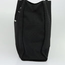 Christian Dior Hand Bag Canvas Black Silver Auth bs27195-5