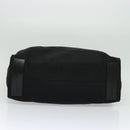 Christian Dior Hand Bag Canvas Black Silver Auth bs27195-9
