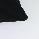 VERSACE Shoulder Bag Canvas Black Silver Auth bs27197-16