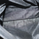 VERSACE Shoulder Bag Canvas Black Silver Auth bs27197-12