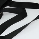 VERSACE Shoulder Bag Canvas Black Silver Auth bs27197-7