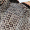 GIVENCHY Boston Bag Canvas Beige Gold Auth bs27213-10