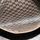 GIVENCHY Boston Bag Canvas Beige Gold Auth bs27213-12