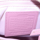 Coach Tote Bag Nylon Pink Silver Auth bs27221-12