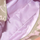 Coach Tote Bag Nylon Pink Silver Auth bs27221-11