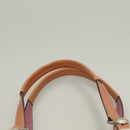 Coach Tote Bag Nylon Pink Silver Auth bs27221-8