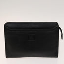 BURBERRY Nova Check Shoulder Bag Nylon Leather 3Set Black Brown Auth bs27232-10