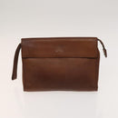 BURBERRY Nova Check Shoulder Bag Nylon Leather 3Set Black Brown Auth bs27232-17