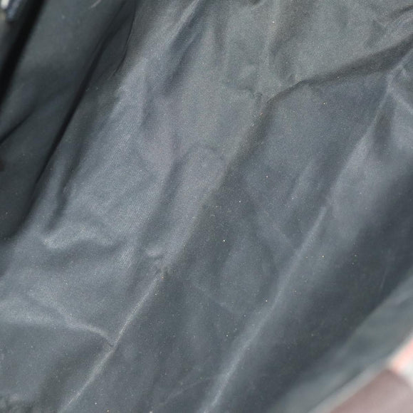 BURBERRY Nova Check Shoulder Bag Nylon Leather 3Set Black Brown Auth bs27232