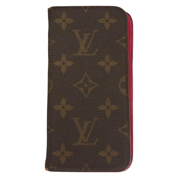LOUIS VUITTON Monogram iPhone Case 3Set LV Auth bs27233
