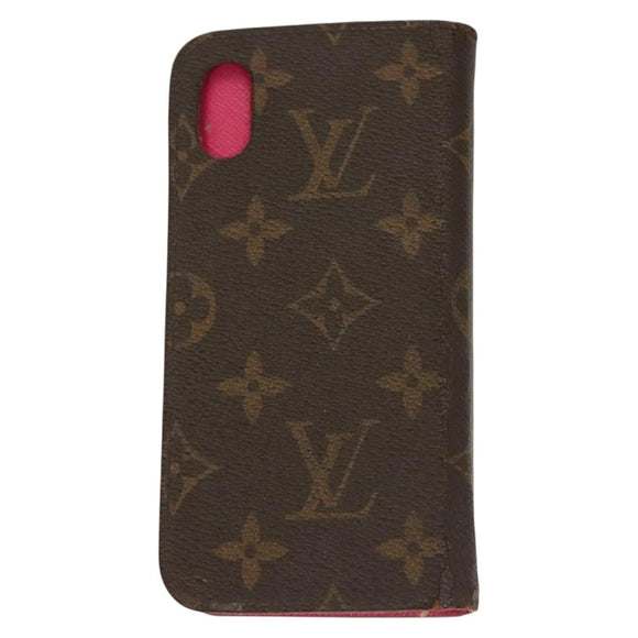 LOUIS VUITTON Monogram iPhone Case 3Set LV Auth bs27233