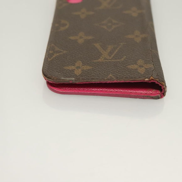 LOUIS VUITTON Monogram iPhone Case 3Set LV Auth bs27233