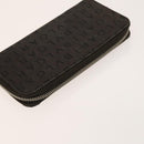 BVLGARI Logo Mania Wallet Canvas Nylon 3Set Beige Brown purple Auth bs27235-19