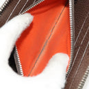 BVLGARI Logo Mania Wallet Canvas Nylon 3Set Beige Brown purple Auth bs27235-23