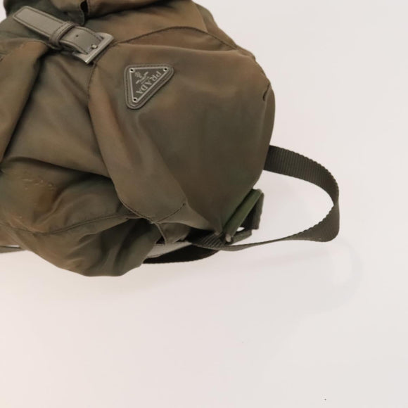 PRADA Bag Nylon 3Set Brown Pink Light blue Auth bs27237