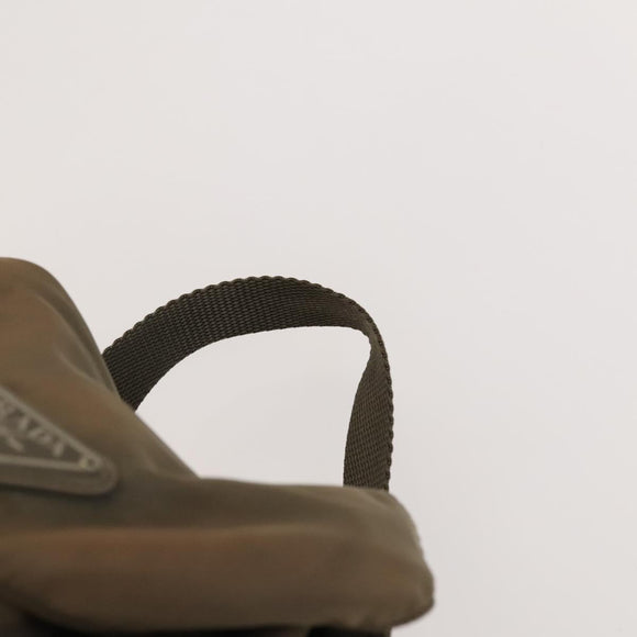 PRADA Bag Nylon 3Set Brown Pink Light blue Auth bs27237