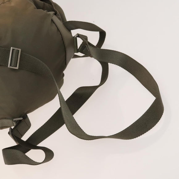 PRADA Bag Nylon 3Set Brown Pink Light blue Auth bs27237