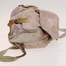 PRADA Bag Nylon 3Set Brown Pink Light blue Auth bs27237-20