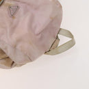 PRADA Bag Nylon 3Set Brown Pink Light blue Auth bs27237-21