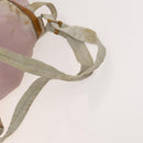 PRADA Bag Nylon 3Set Brown Pink Light blue Auth bs27237-23