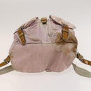 PRADA Bag Nylon 3Set Brown Pink Light blue Auth bs27237-25