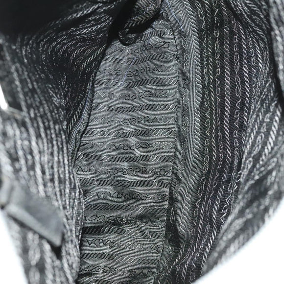 PRADA Bag Nylon 3Set Brown Pink Light blue Auth bs27237