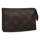 LOUIS VUITTON Monogram Poche Toilette 15 Pouch M47546 LV Auth bs27249-1