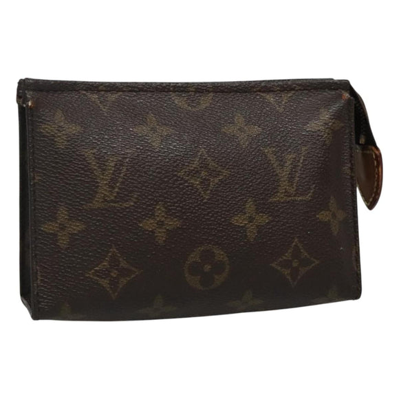 LOUIS VUITTON Monogram Poche Toilette 15 Pouch M47546 LV Auth bs27249