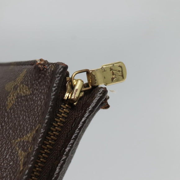 LOUIS VUITTON Monogram Poche Toilette 15 Pouch M47546 LV Auth bs27249