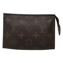 LOUIS VUITTON Monogram Poche Toilette 15 Pouch M47546 LV Auth bs27249-13