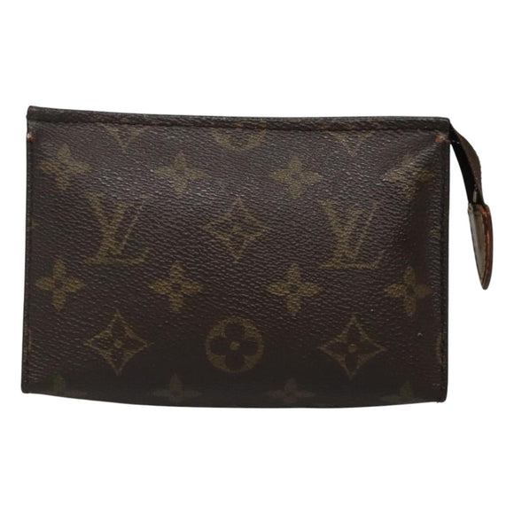 LOUIS VUITTON Monogram Poche Toilette 15 Pouch M47546 LV Auth bs27249