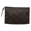 LOUIS VUITTON Monogram Poche Toilette 15 Pouch M47546 LV Auth bs27249-2