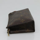 LOUIS VUITTON Monogram Poche Toilette 15 Pouch M47546 LV Auth bs27249-4