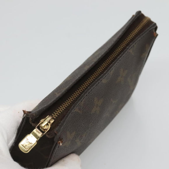 LOUIS VUITTON Monogram Poche Toilette 15 Pouch M47546 LV Auth bs27249