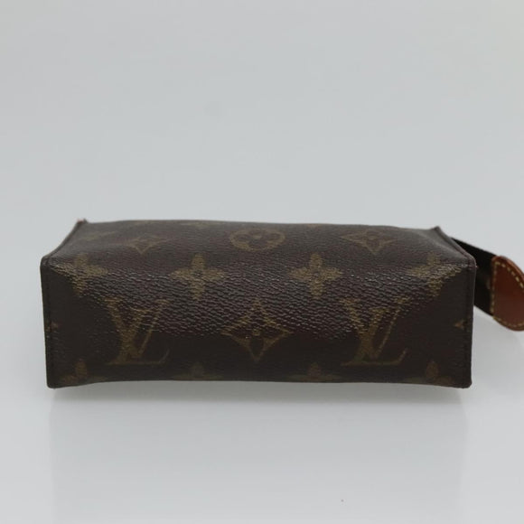 LOUIS VUITTON Monogram Poche Toilette 15 Pouch M47546 LV Auth bs27249