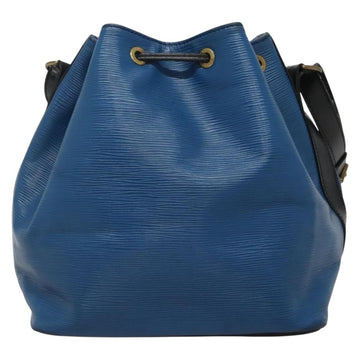 LOUIS VUITTON Epi Petit Noe Shoulder Bag Bicolor Black Blue M44152 Auth bs27264 - 0