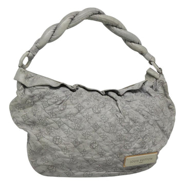 LOUIS VUITTON Monogram Orump Nimbus PM Tote Bag Gray LV Auth bs27266