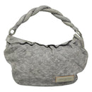 LOUIS VUITTON Monogram Orump Nimbus PM Tote Bag Gray LV Auth bs27266-2