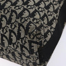 Christian Dior Trotter Canvas Shoulder Bag Navy Silver Auth bs27283-8
