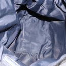 Christian Dior Trotter Canvas Shoulder Bag Navy Silver Auth bs27283-11