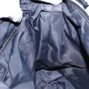 Christian Dior Trotter Canvas Shoulder Bag Navy Silver Auth bs27283-19