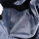 Christian Dior Trotter Canvas Shoulder Bag Navy Silver Auth bs27283-21